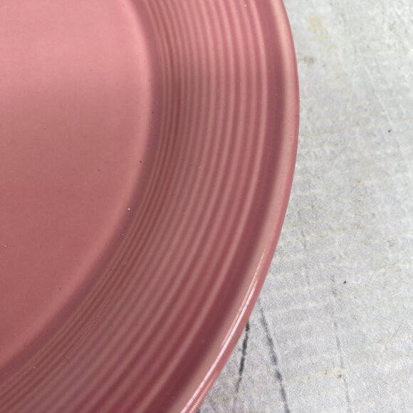 Nancy Calhoun DARK ROSE Japan Solid Color 8" Smooth Stoneware Salad Plates Set 5 - Picture 16 of 16